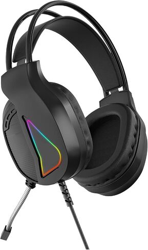 USB 3.5mm Interface Gaming Headset with RGB Light in Kuwait