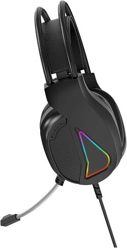 USB 3.5mm Interface Gaming Headset with RGB Light in Kuwait