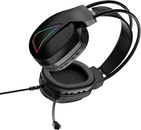 USB 3.5mm Interface Gaming Headset with RGB Light in Kuwait