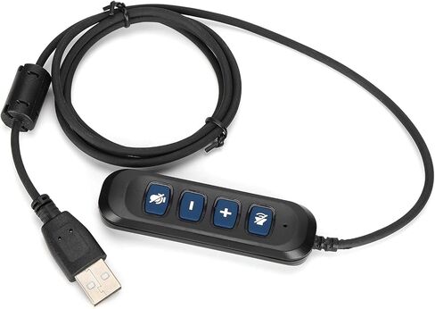 Pissente Binaural Communication Headset, USB and 3.5mm in Kuwait