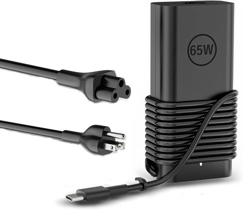 65W USB Type C Laptop Charger fits for Dell Latitude XPS Chromebook Adapter in Kuwait