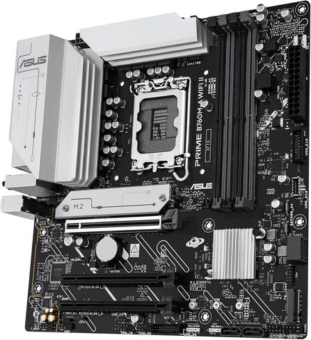 ASUS Prime B760M-A WiFi II Intel B760 (LGA 1700) mATX Motherboard in Kuwait