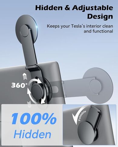 Tesla Phone Mount for Model 3/Y/S/X/Cybertruck, Magnetic MagSafe Car Holder in Kuwait