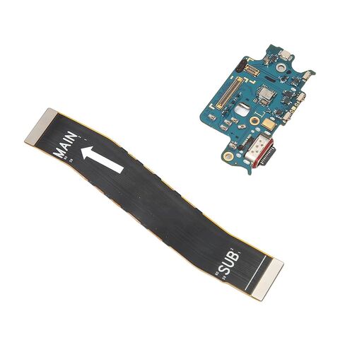 USB Charging Cable for S22 S901B S901N EU, Type C Charging Port Dock Cable Replacement with Repair Kit, Replace Broken Cracked Unusable Original Board in Kuwait