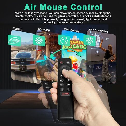 P3700 Replacement Backlit Voice Remote Control Compatible with NVIDIA Shield Android TV & Shield Android TV Pro 4K HDR Streaming Player, Customizable Menu Buttons, Motion-Activated,and IR Function. in Kuwait