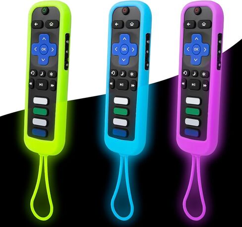 Protective Silicone Case for Hisense/TCL Roku TV Remote Control in Kuwait