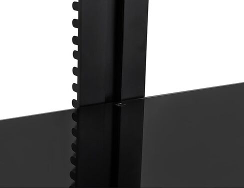 Mount-It! 3-Shelf Floating AV Wall Mount, 52.8 lbs, Black in Kuwait