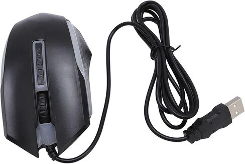 Zyyini Computer Mouse Wired, USB Wired Mouse with 4.9ft Cable 1200 DPI Sensitive Comfortable Grip RGB Optical Computer Mouse Right or Left Hand Use for Laptop, Chromebook, PC, Desktop, in Kuwait