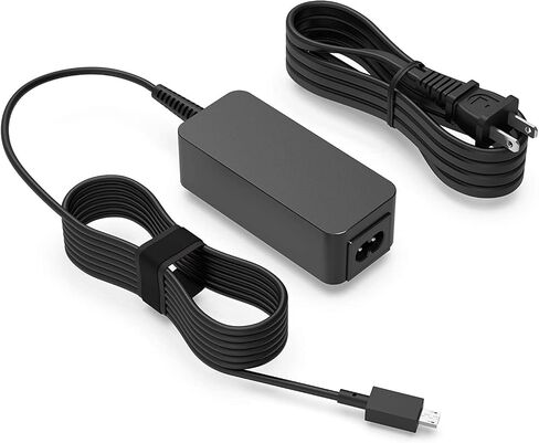 Superer 33W UL Listed AC Charger Adapter Fit for Asus Eeebook X205 X205T X205TA X206HA X206H X206 E202S E202SA E202 E205SA E205S E205 L205SA L205S L205, TP200 TP200S TP200SA ADP-33AW Laptop Power Cord in Kuwait