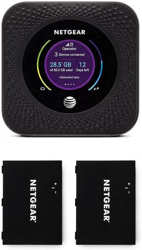 Netgear Nighthawk MR1100 4G LTE Mobile Hotspot Router (AT&T GSM Unlocked)(Steel Gray) in Kuwait
