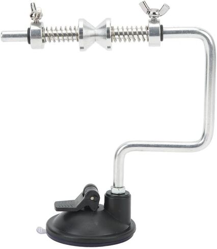 Spooler with Suction Cup - Aluminum Alloy Adjustable Reel Winding Tool for Spinning & Casting Reels, Portable Spooling Station System (16cm/6.3in)‌ in Kuwait