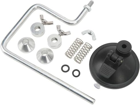 Spooler with Suction Cup - Aluminum Alloy Adjustable Reel Winding Tool for Spinning & Casting Reels, Portable Spooling Station System (16cm/6.3in)‌ in Kuwait