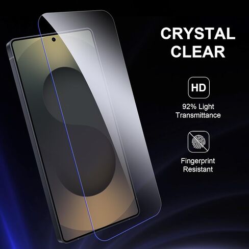 for Samsung Galaxy S26 Plus Tempered Glass Screen Protector [Military Grade Shatterproof & Longest Durable], Auto Dust-Elimination Installation Box, Bubble Free, HD Clear, Easy Installation, 2 Pack in Kuwait