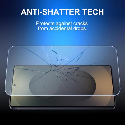 for Samsung Galaxy S26 Plus Tempered Glass Screen Protector [Military Grade Shatterproof & Longest Durable], Auto Dust-Elimination Installation Box, Bubble Free, HD Clear, Easy Installation, 2 Pack in Kuwait