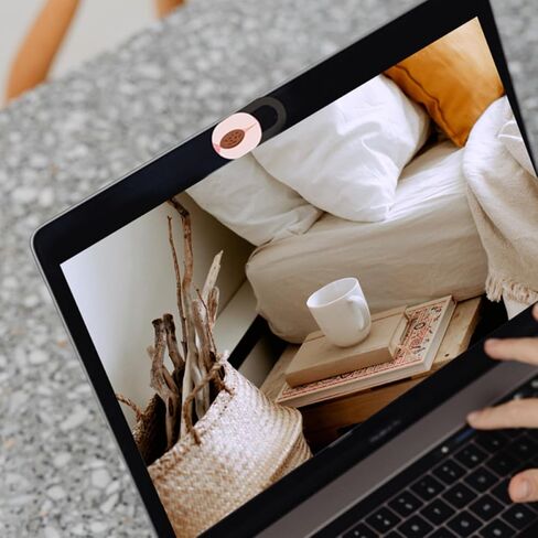 Alipis 6pcs Laptop Camera Cover Slide Privacy Protection Abs Material Decorative Webcam Covers for Computer Security Patterns in Kuwait