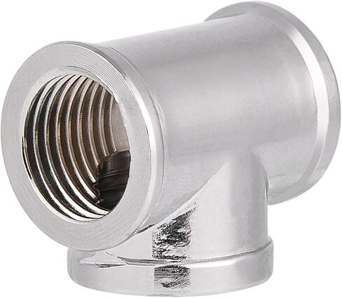 Plated G1/4 Thread 3 Way T Shape Water Fitting Splitter for PC in Kuwait