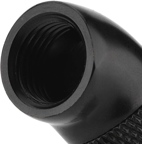 360-Degree Rotation Fitting, Premium Black G1/4" Thread Adapter in Kuwait