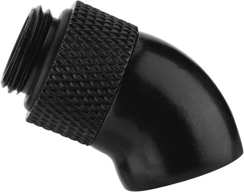 360-Degree Rotation Fitting, Premium Black G1/4" Thread Adapter in Kuwait