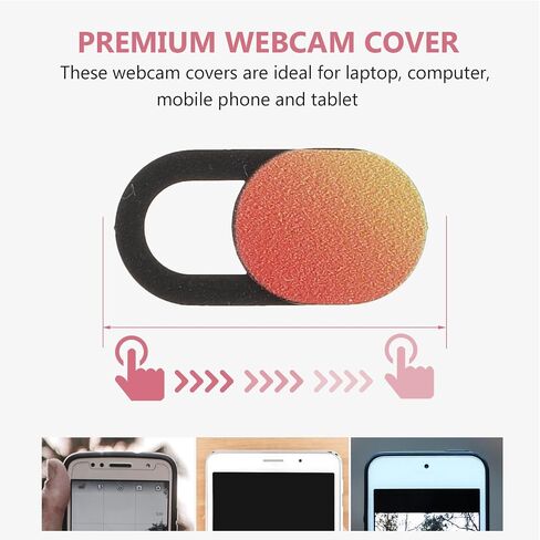 3pcs Computer Camera Privacy Caps for Laptop and Tablet ABS in Kuwait