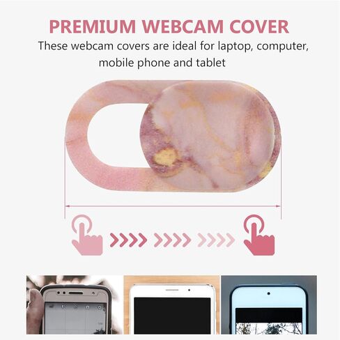 3 Pack Plastic Webcam Covers for Laptop and Computer Privacy in Kuwait