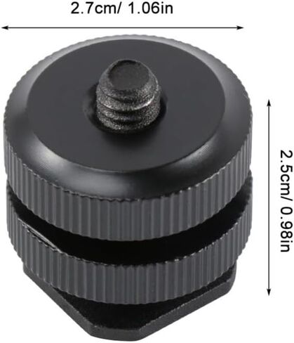 10 Pcs Camera Hot Shoe Mount Adapter with 1/4 Inch Screw in Kuwait