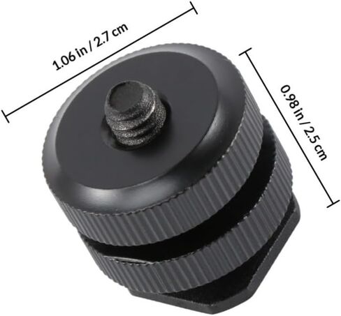 10 Pcs Camera Hot Shoe Mount Adapter with 1/4 Inch Screw in Kuwait