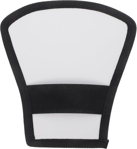 Silver White Flash Diffuser Reflector for Speedlight, Two Sides in Kuwait
