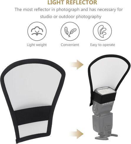 Flash Diffuser Softbox Silver White Two Sides for Speedlight in Kuwait