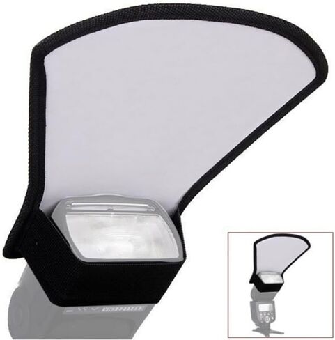 2pcs Flash Diffuser Softbox Reflector for Speedlight, PU Reflective in Kuwait