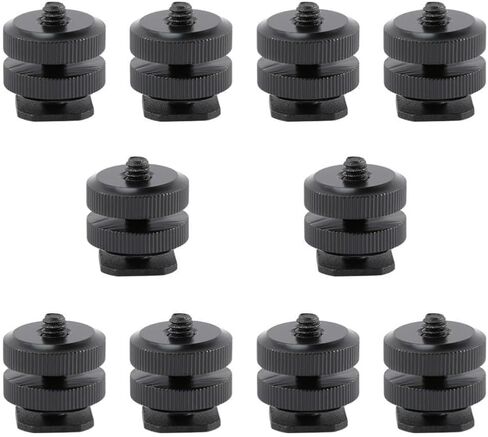 Hot Shoe Adapter 10 Pcs with 1/4 Inch Screw Mount in Kuwait