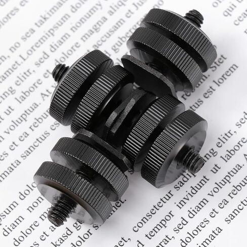 Hot Shoe Adapter with 1/4 Inch Screw 10 Pcs Aluminum Alloy Mount in Kuwait
