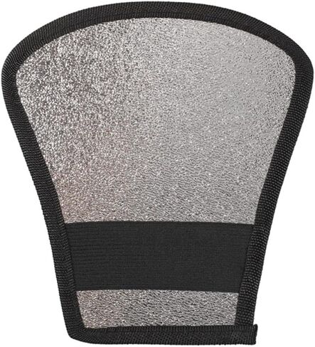 Universal Flash Diffuser Reflector Silver White for Speedlights 2pcs in Kuwait