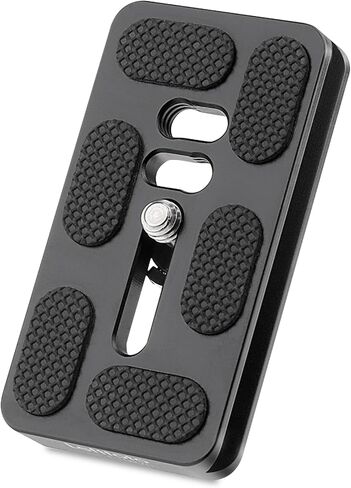 Leftfoto 70mm Camera Quick Release Plate Fits Arca Swiss Standard Clamp Universal Metal Small QR Tripod Camera Body Mount Plate for DSLR Camera Tripod Ballhead in Kuwait