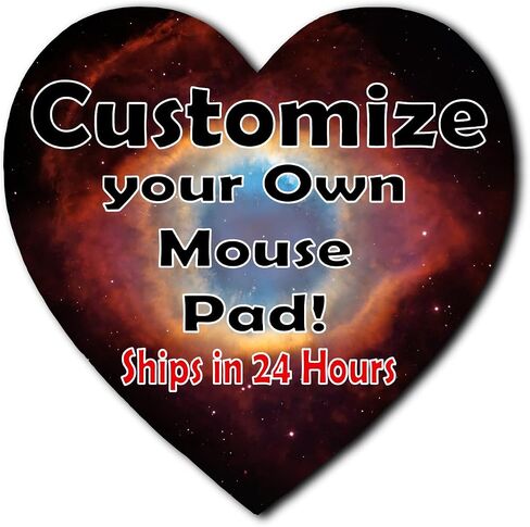 Personalized Mouse Pad - Add Pictures, Text, Logo or Art Design and Make Your Own Customized Mousepad. Each Custom Mouse Mat Comes in a Colorful Gift Bag. Personalized Your Gaming Mousepad (Landscape) in Kuwait