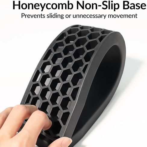 Keychron Silicone Wrist & Palm Rest, 14.09" for 65% Alice Layout Mechanical Keyboards Q8 / V8 Series – Full Honeycomb Anti-Slip Base, Smooth & Washable, Typing Support in Kuwait