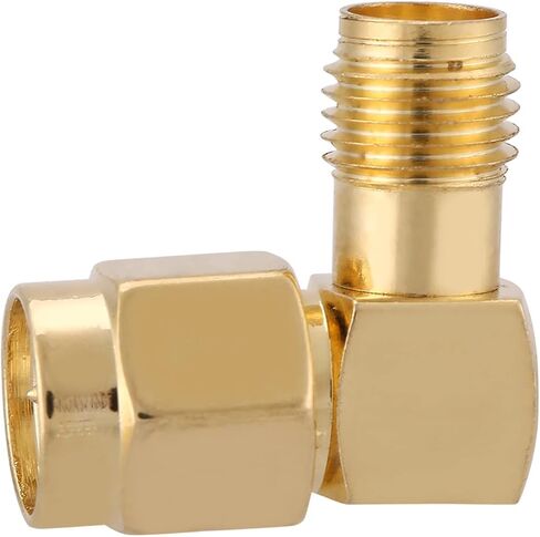 5 Pcs SMA Male to Female Right Angle Connector High Reliability RF in Kuwait