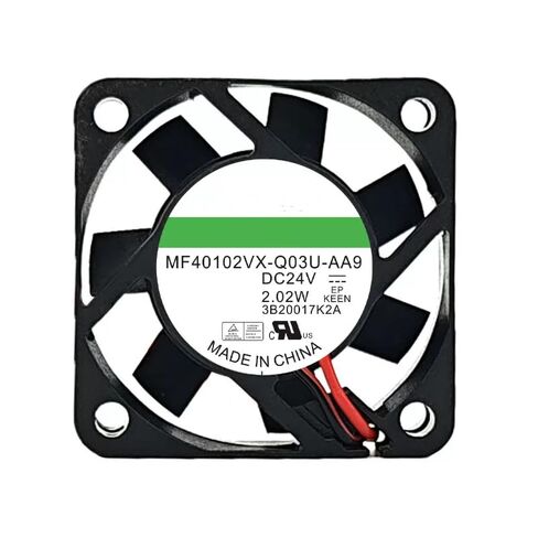 MF40102VX-Q03U-AA9 DC 24V 2.02W 40x40x10mm 2-Wire Cooling Fan in Kuwait