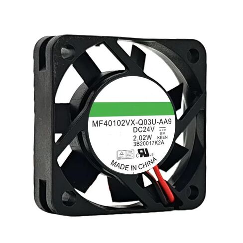 MF40102VX-Q03U-AA9 DC 24V 2.02W 40x40x10mm 2-Wire Cooling Fan in Kuwait