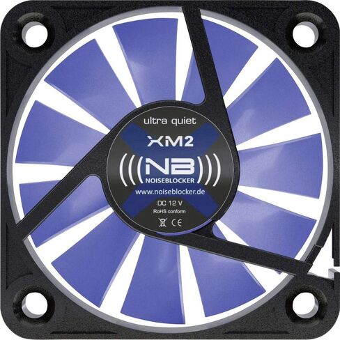 Noiseblocker NB-BlackSilentFan XM2 40mmx10mm Ultra Quiet Fan - 3800 RPM - 14 dBA in Saudi Arabia