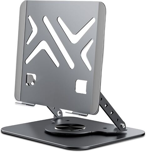 Tablet Stand Adjustable Multi-Angle Holder for Desk Dual Rod Support Aluminum Tablet Holder Home Office Accessories Compatible with E-Reader,Kindle,iPad in Kuwait