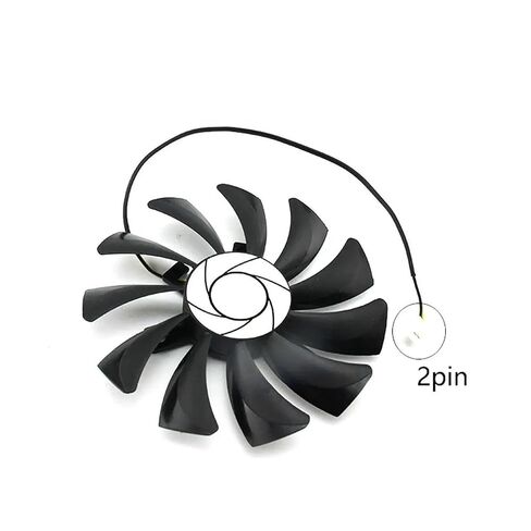 85MM 0.57A 2Pin GTX1050 GPU Cooler Fan in Kuwait