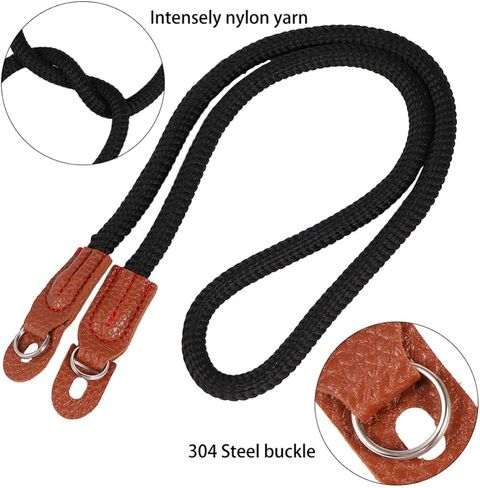 2pcs Camera Cotton Neck Shoulder Strap Belt for Rangefinder Cameras in Kuwait