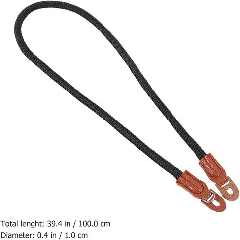 Toddmomy 2pcs Vintage Camera Neck Strap Cotton Belt for Compact Cameras in Kuwait