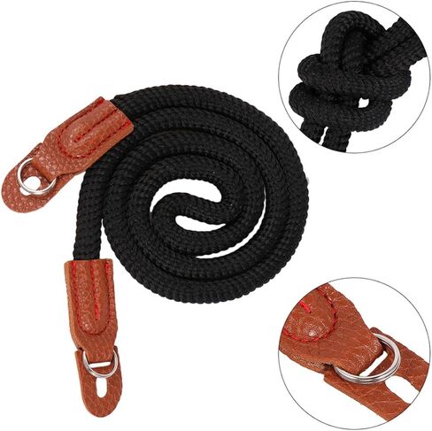 Toddmomy 2pcs Vintage Camera Neck Strap Cotton Belt for Compact Cameras in Kuwait