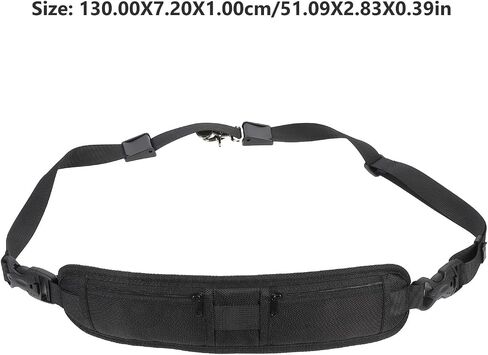 BESPORTBLE Camera Strap with Two Pockets, Nylon Shoulder Belt for Travel in Kuwait