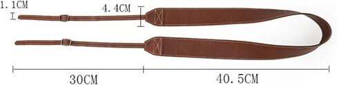 Quick Release Camera Shoulder Strap Leather Brown for Travel Photographers in Kuwait