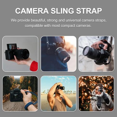 Gadpiparty Adjustable Camera Shoulder Sling Strap for DSLR Compact Cameras in Kuwait