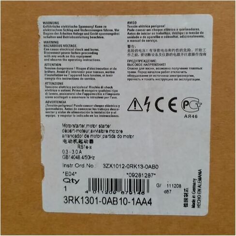 3RK1301-0AB10-1AA4 New and Sealed in Box 3RK13010AB101AA4 1 Year Warranty in Kuwait