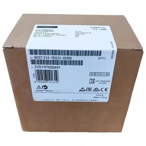 6ES7214-1BG31-0XB0 New and Sealed in Box 6ES72141BG310XB0 1 Year Warranty in Kuwait