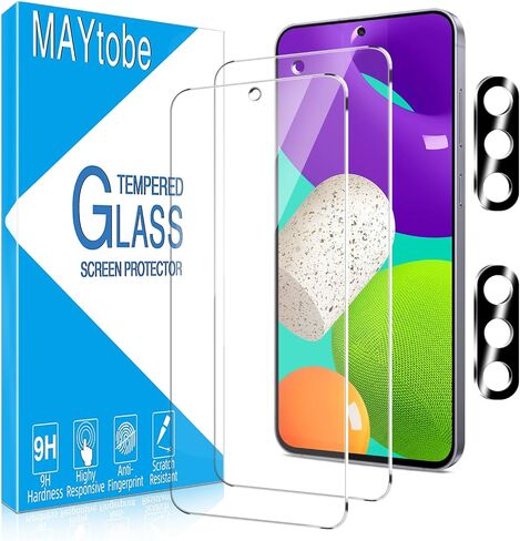 MAYtobe 2+2 Pack Screen Protector for Samsung Galaxy S25 FE Tempered Glass in Kuwait